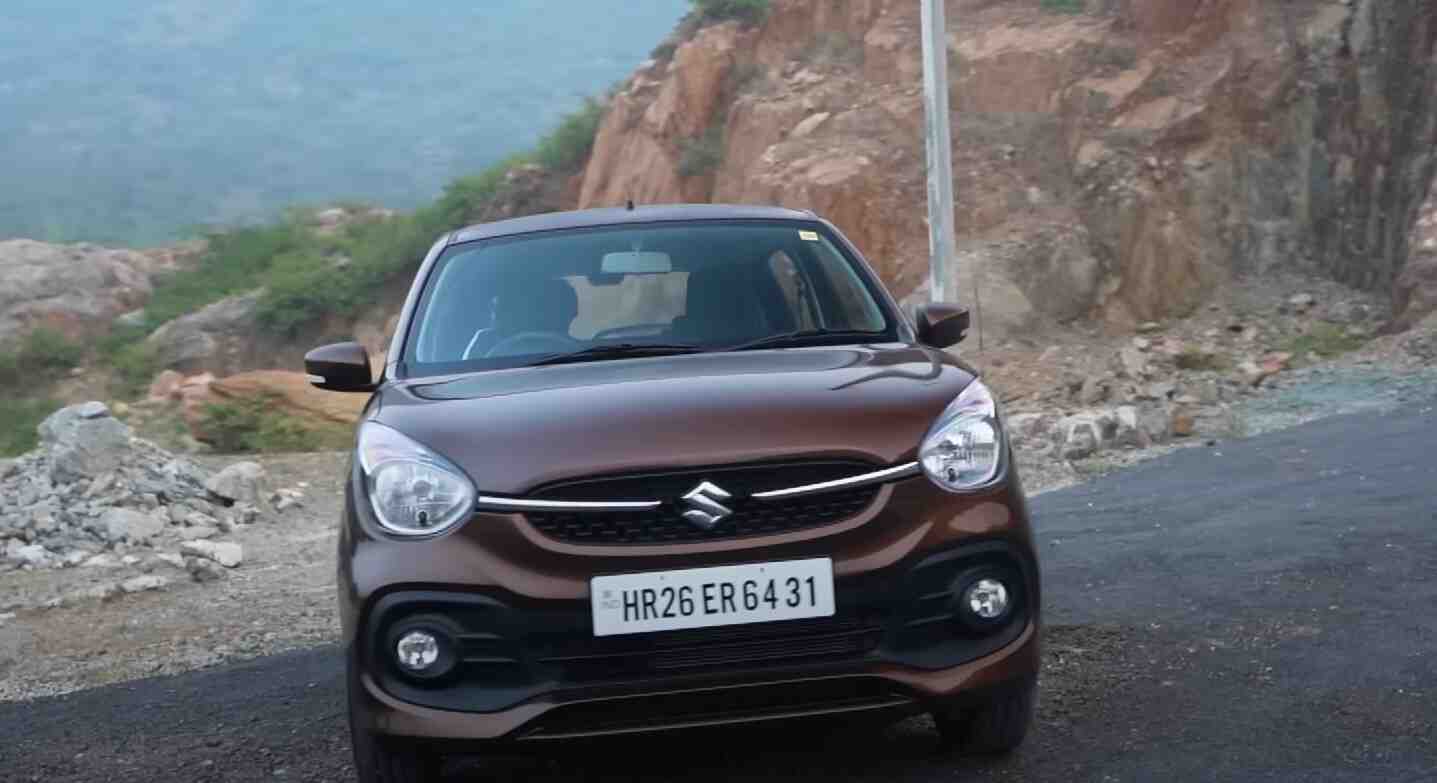 celerio car on rent in goa front view